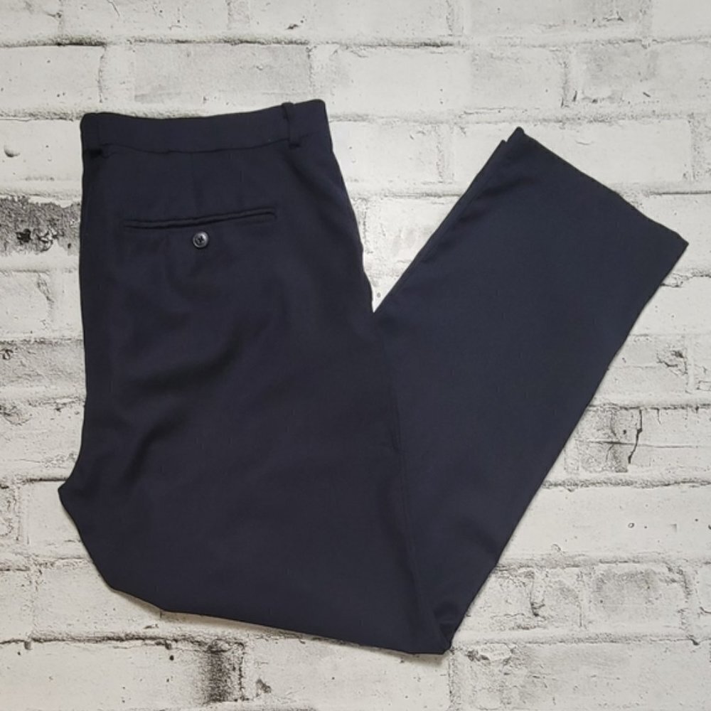 ENGLISH LAUNDRY FINCHLEY SLIM FIT BLACK PANTS